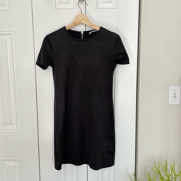 Zara Dresses & Skirts - Zara Faux Suede Mini Dress